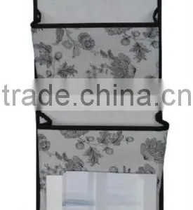 Store More Fabric Wall Door Closet Hanging Storage Bag 5 Pocket thumbnail-1