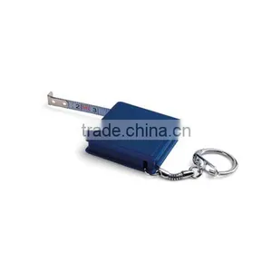 Mini 1m Plastic Tape Measure With Keyring thumbnail-1