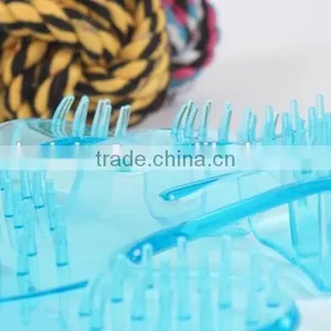 CY109 Wholesale Dog Bath Gloves Pet Massage Brush Pet Grooming Brush thumbnail-3