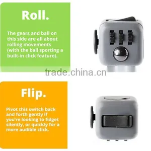 Cheaper Decompression Cube Smooth Button Desk Toy Kids $ Adult for Killing Time Relieves Stress Fidget Cube thumbnail-4