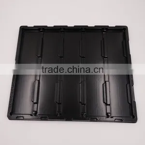 Plastic Black Thermoform Trays ESD Coductive Tray Antistatic Tray thumbnail-1