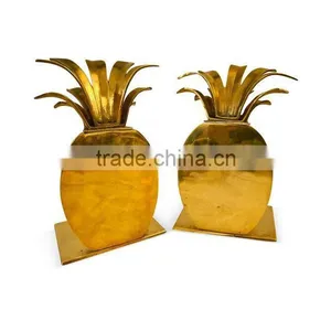 Pineapple Metal Bookends For Decorating Your Home thumbnail-3