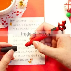 2016 Novelty Multi-functional Soft Silicon Pen thumbnail-3