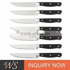 Plastic Handle Stainless Steel Steak Knife thumbnail-1
