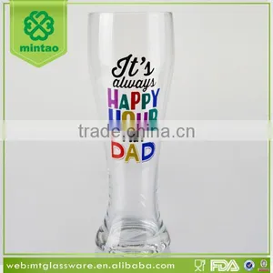 Best Father's Day Gift Choice 500ml Glass Beer Plisen thumbnail-1
