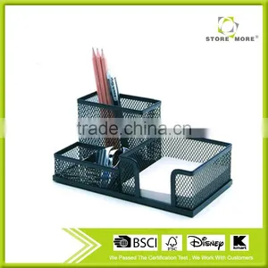 Multifunction Metal Mesh Pen Holder Storage Desktop Small Items School Office Supplies Desk Organizer thumbnail-1
