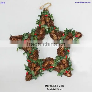 Pinecone Christmas Star thumbnail-1