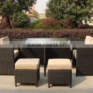 9pcs Wicker Garden Furniture thumbnail-1