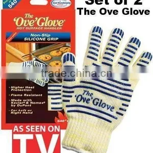 Oven Glove Elaborate Top Class BBQ Glove- Gift Box Packaging(2 Gloves Included) thumbnail-1