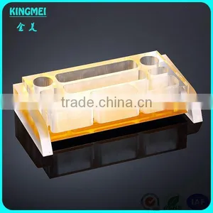Customized V Shape Acrylic Microphone Display Stand Holder thumbnail-5