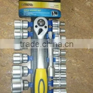 21pcs 1/2"Dr. Socket Wrench Set thumbnail-1