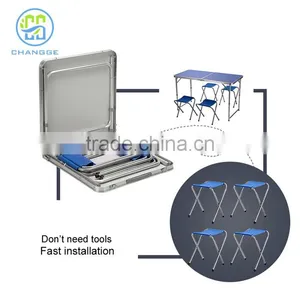 Jinhua Foldable Table New Design Aluminum Folding Table for Market thumbnail-5