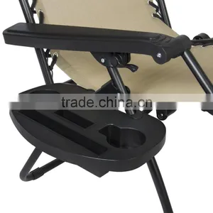 Outdoor Use Convenient Lounge Round Cupholder Cup Chair thumbnail-6