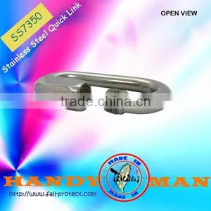 SS7350 Marine Deck Hardware Stainless Steel 304 Quick Link Hook thumbnail-6
