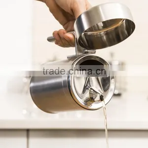 550ml Stainless Steel 304 Kitchen Olive Oil Kettle/oil Pot/oil Bottle thumbnail-1