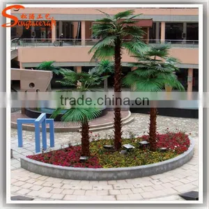 Factory Hot Sale Fake Large Outdoor Artificial Plastic Palm Trees Plants Palmier thumbnail-4