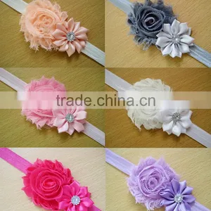 Kids Girls Baby Toddler Infant Flower Headband Hair Bow Band Accessories thumbnail-2