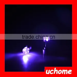 UCHOME Fashion Party Club Multi-Color Led Earrings,Wholesale Light Up Led Stud Earrings thumbnail-3