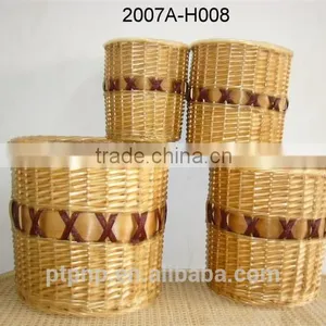Hand-weaving Wicker Storage Basket Wicker Baskets thumbnail-4
