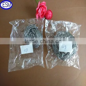 10 Pcs Cleaning Ball Matal Ball Metal Sponge Matal Scourer thumbnail-1