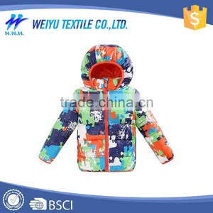 100% Polyester Child Colorful Waterproof Jacket Wholesale thumbnail-2