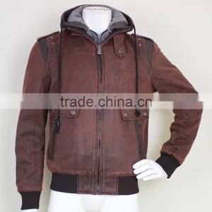 Pakistan PU Leather Jackets For Men thumbnail-1