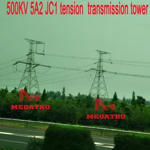 MEGATRO 500KV 5A2 JC1 Tension Transmission Tower thumbnail-3
