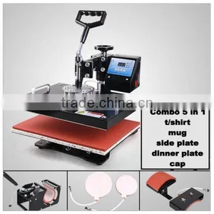 5 in 1 Heat Press Machine Multi Combo thumbnail-1