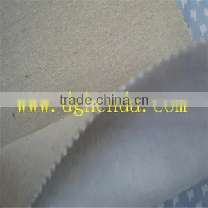 Cotton Canvas Fabric Laminate PET Needle Punch Non Woven Fabric for Shoes thumbnail-2