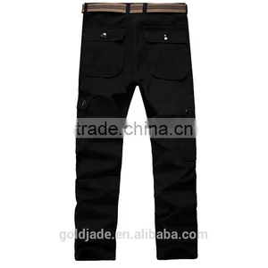 2016 Customized Manufacture Fashionable Wholesale Men's Casual Pants Plain Color Loose Sport Outdoor Trousers for Men thumbnail-5