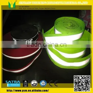 Wholesale Promotion Beautiful Jacquard Reflective Elastic Webbing thumbnail-1