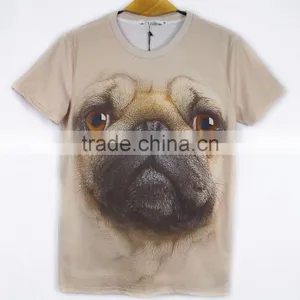 Full Over 3d Printing High Quality Short Sleeve Summer T-shirt thumbnail-4