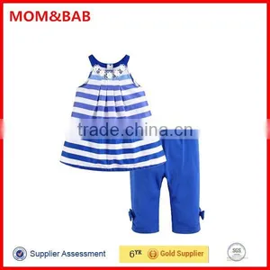 2015 Mom and Bab Wholesale Fashion Girl Tops Cotton Woven Design thumbnail-1