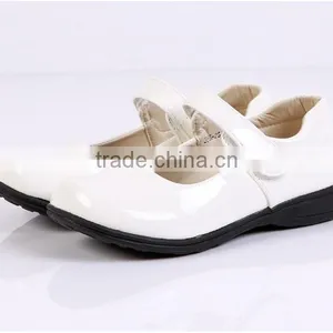 Juqian Special Occasions Slip on Best White Student Shoes for Primary School thumbnail-2