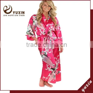 Wholesales Stock Woman Sleepwear / Kimono Bathrobe SL002 thumbnail-1