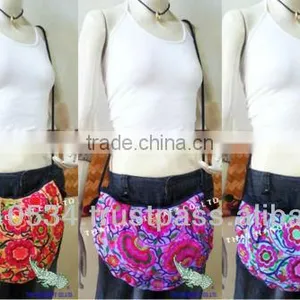 Embroidered HMONG Hill Tribe Shoulder Bag Cross Body Bag thumbnail-1