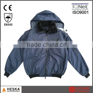 Men Winter Pilot Flight Pongee Custom Bomber Jacket thumbnail-1