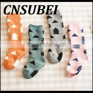 2016 Winter Children's Popular Tube Socks Children's Pantyhose Thick Combed Cotton Terry Baby Leggings thumbnail-1
