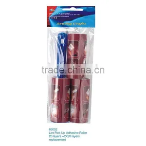 D&D Lint Pick Up Adhesive Roller 20 Layers Replacement (No63002) thumbnail-1