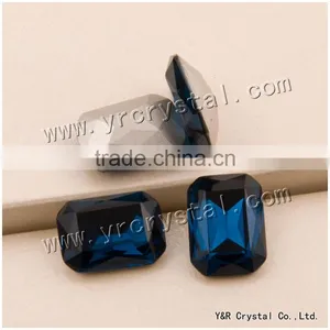 4627 Octagon Crystal 18.5*27mm Montana Color Citrin Stone thumbnail-1