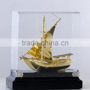 Slamic Wedding Favors Metal Boat Decoration Dhow thumbnail-4