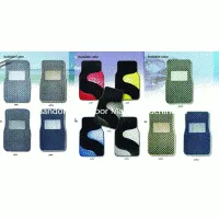 Eco-friendly carpet 4PC/set Car Floor Mat Size: Front 44*68cm, Rear 44*34cm thumbnail-1