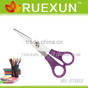 ST003 5-1/2" Plasctic Color Handle Scissors thumbnail-1
