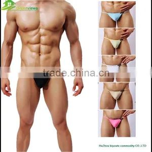 Wholesale g String Gay Sex Men Underwear Boys Briefs Men g String Underwear Thongs g String Panties for Men thumbnail-1