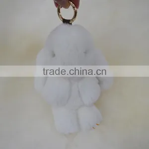 SJ696-01 Hot Sale Boutique Lovely Rabbit Key Chain thumbnail-2