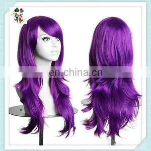 Colors Long Wave Party Fancy Dress Synthetic Wigs Cosplay HPC-0038 thumbnail-3