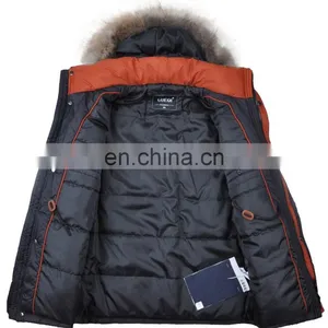 2015 New Product Hot Warm Winter Men Jacket With Fur thumbnail-3