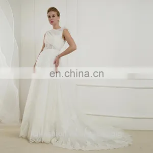 C5024 Seductive Lace and Fold Top Wedding Dress Hot Sale thumbnail-1