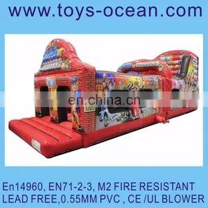 Inflatable Slide With Obstacle Play/indoor Inflatable Bouncers for Kids/inflatables for Toddlers thumbnail-1