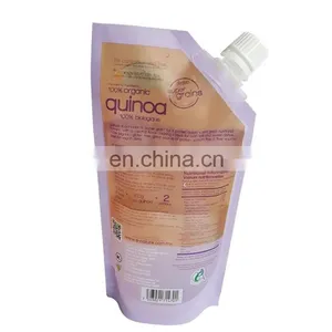 Custom Reusable Fresh Organic Juice Plastic Drink Pouch With Spout Packaging in High Quality thumbnail-5